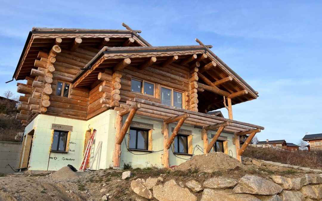 Isolation des sols d’un chalet à Font-Romeu (66) en mousse polyuréthane projetée