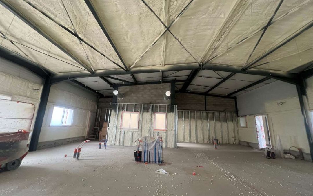 Isolation murs et plafond à Saint-Estève (66) Crèche