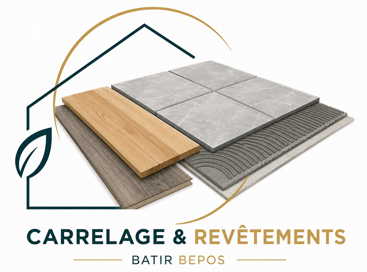 Pose de carrelage et revêtements de sol à Perpignan - Maître d'œuvre TCE BATIR BEPOS (66)<br />
