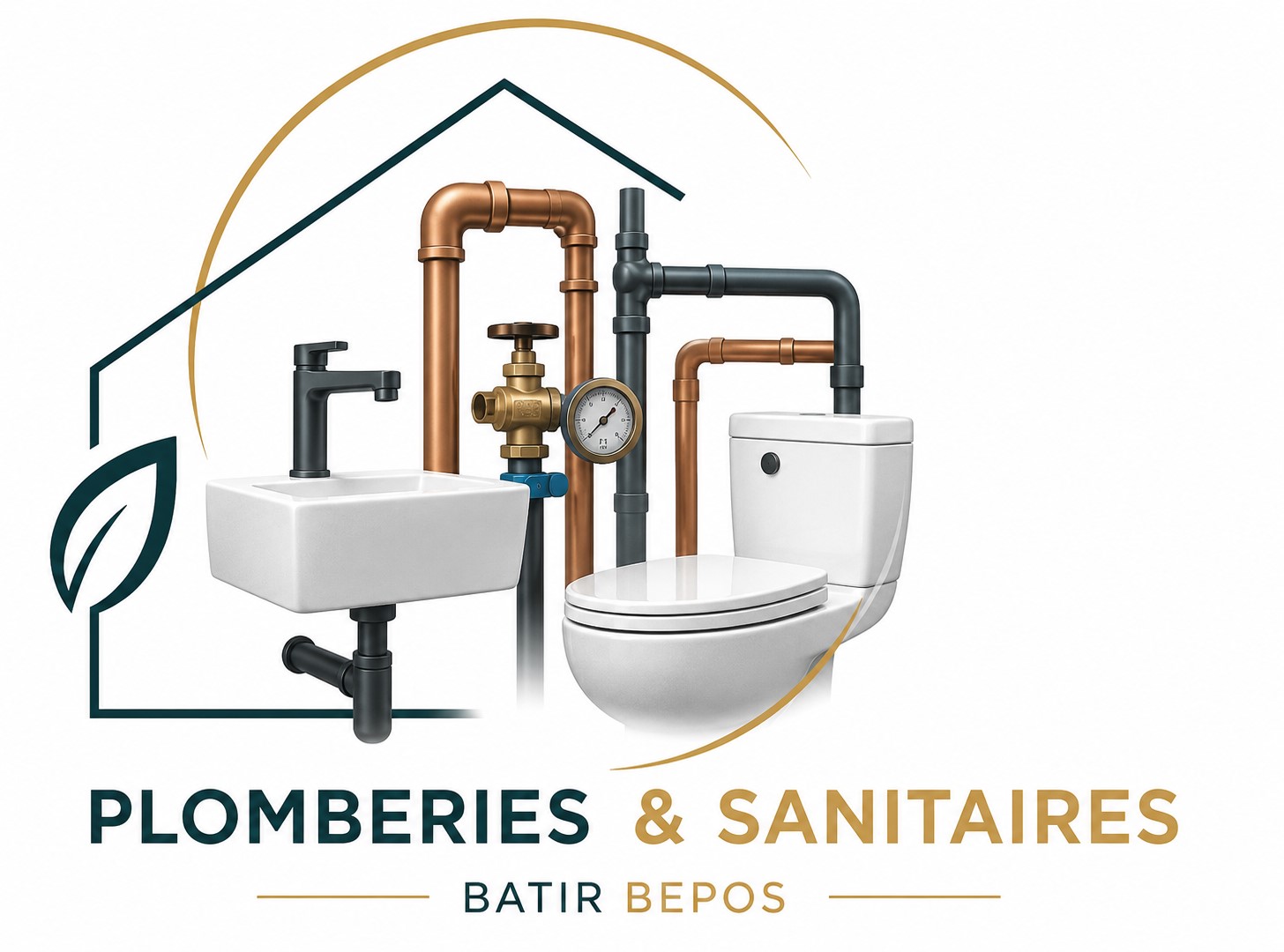 Travaux de plomberie et sanitaires à Perpignan - Maître d'œuvre TCE BATIR BEPOS (66)<br />
